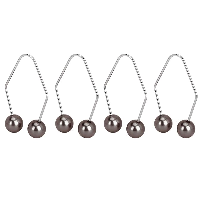 Facial Dimple Maker 2 Pair Dimple Trainer Balls for Face Cheeks, Create a Beautiful Smile, Develop Dimples (Black)