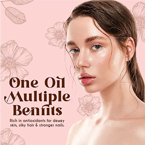 Provence Beauty Rose Multi-Use Oil for Face, Body and Hair & Active REWIND Facial Oil