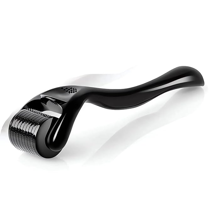 540 Titanium Derma Roller For Face Hair Beard,Scalp Derma Roller ,Beard Microneedle Roller,Personal Use Microneedling Roller Microdermabrasion Cosmetic Beauty Instrument Self-Care Gifts For Men Women