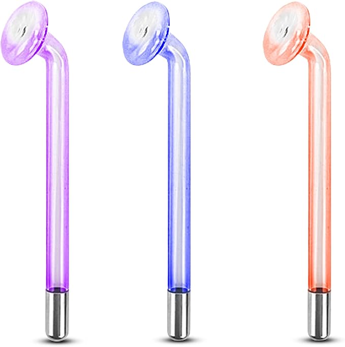 Electrode Wand Glass Tube Handheld Spare Parts Elitzia ETJX006AS (Mushroom Blue)