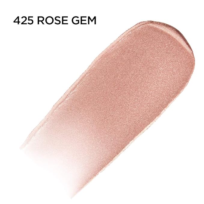 L'Oreal Paris Brilliant Eyes Shimmer Liquid Eye Shadow, Longwearing Lasting Shimmer, Crease Resistant, Flake-Proof, Precision Applicator, Quick Dry, Non-Greasy, Rose Gem, 0.1 oz.