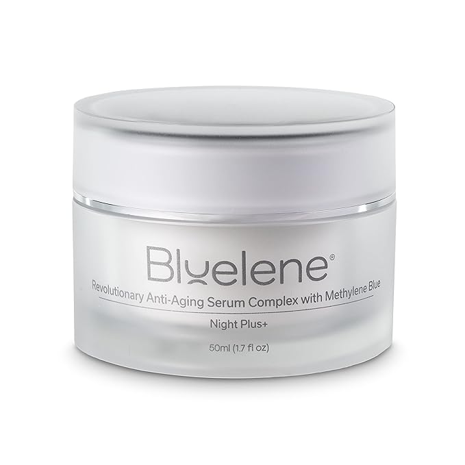 Anti-wrinkle Night Plus+ Cream, with Methylene Blue and Vitamin C serum. (50 ml)