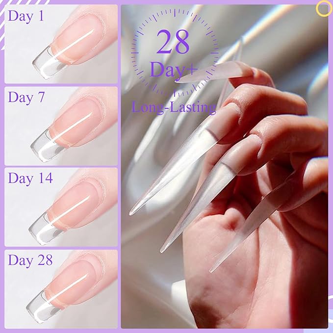 SAVILAND LED & U V Builder Nail Gel and Natural Cuticle Oil Pen