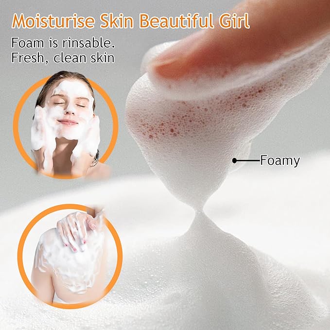 Vitamin C Skincare Set,Hydrating Travel Size Face Wash,Moisturizing Face Toner & Face Serum & Face Cream,Eye Cream Skin Care Gift Set for Womenďź9PCS)