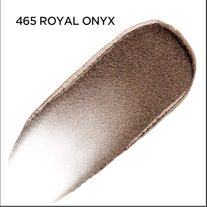 L'Oreal Paris Brilliant Eyes Shimmer Liquid Eye Shadow, Longwearing Lasting Shimmer, Crease Resistant, Flake-Proof, Precision Applicator, Quick Dry, Non-Greasy, Royal Onyx, 0.1 oz.