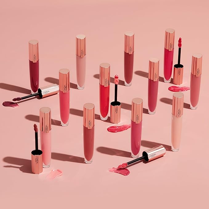 L'Oreal Paris Glow Paradise Hydrating Tinted Lip Balm-in-Gloss with Pomegranate Extract & Hyaluronic Acid, Ultra-Gentle, Non-Sticky Formula, Fete de Fleurs, 0.23 fl oz