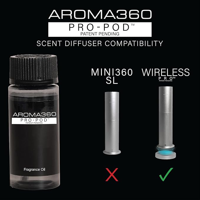 Aroma360 - Deja Vu Pro Pod Fragrance Oil Blend | Hotel Inspired Luxury Essential Oil Diffuser | Aromatherapy Scent Diffuser Oil | Bergamot, Orange Blossom and Rose 1.7 fl oz, 50 mL