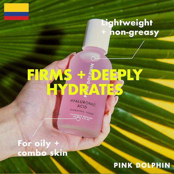 Hyaluronic Acid Hydrating Facial Toner | Multi-Depth Hydration Toner for Plumper, Smoother Skin | Collagen Boost | Witch Hazel | Vegan & Gluten Free | All Skin Types | 4oz