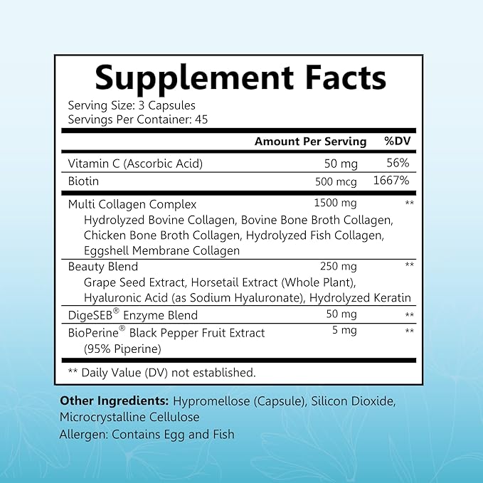 BioSchwartz ACV Apple Cider Vinegar Gummies with B Complex Vitamins (3 Month Supply) Plus Hydrolyzed Collagen Peptide Capsules (45 Day Supply)