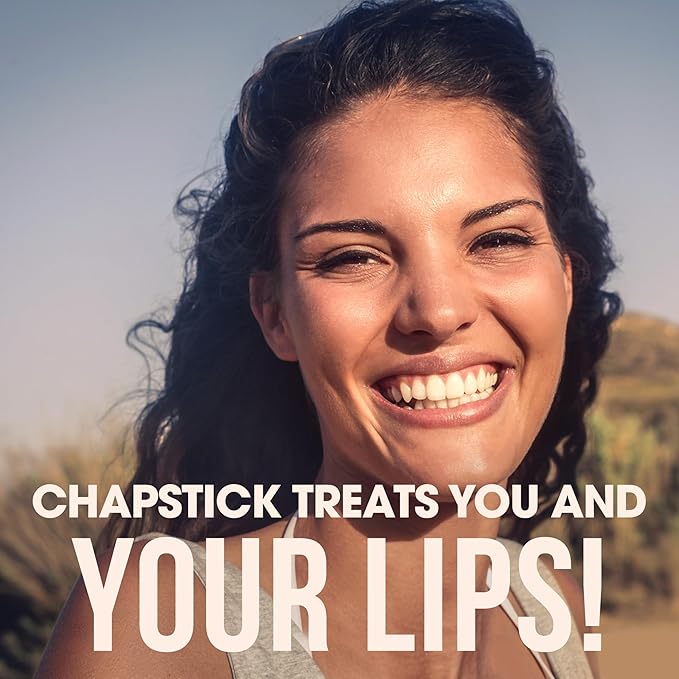 ChapStick Moisturizer Original Lip Balm Tube, SPF 15 and Skin Protectant - 0.15 Oz (Pack of 3)