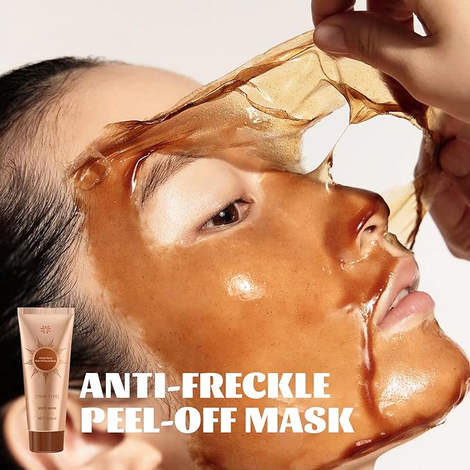 Spot-Removing Face Mask, Honey Peel Off Face Mask, Parowu Herbal Spots Peel-Off Facial Mask, Natural Herbal Ingredients for All Skin Types (1PCS)
