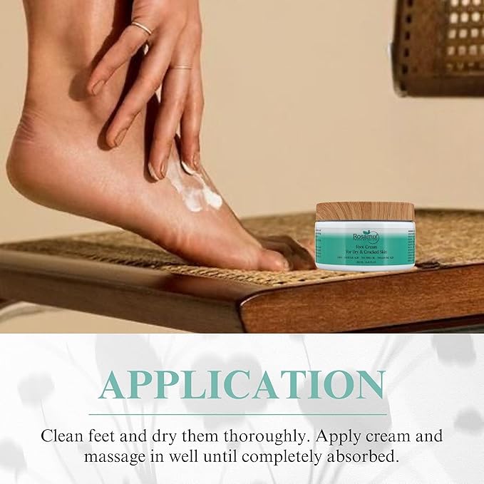 Urea Foot Cream for Dry Cracked Heels and Feet - Foot Moisturizer for Cracked Skin Repair Cream - Best Feet Care Products with Urea, 250ml | FL.OZ 8.45