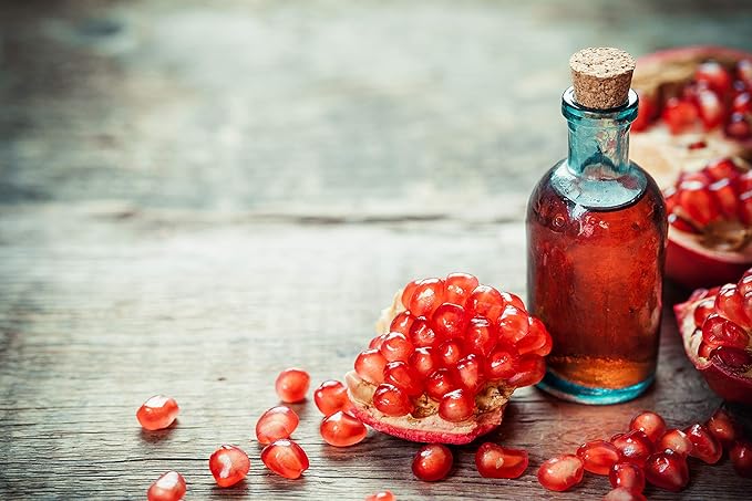 organic pure oil Pomegranate Seed Oil-100 percentage Pure and Organic Sourced From Seed Unrefined,Extra Virgin,Cold pressed Therapeutic Premium Grade A Rich with Antioxidants 32 OZ for Skin Face Hair Nails Cuticles By Organic Pure Oil,POMEGRANATE 32 OZ