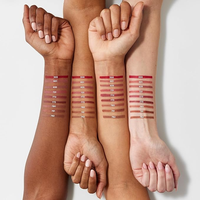 L'Oreal Paris Colour Riche Lip Liner Pencil, Creamy Lip Liner with Omega 3 and Vitamin E, 300 Le Rouge Paris (True Red)
