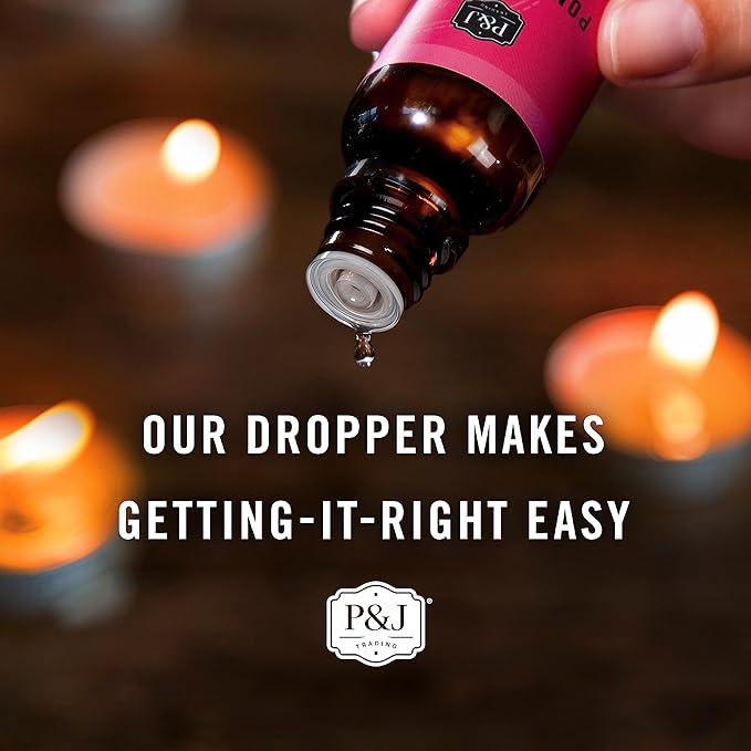 P&J Trading Spring Flowers Set of Fragrance Oil - Woodbine, Lily, Lotus Blossom, Magnolia, Peony, Primrose Scents for Candle Making, Soap Making Supplies, Diffuser Oils