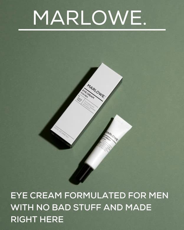 No. 127 Mens Eye Cream with Vitamin C, Caffeine and Moisturizing Squalane for Puffiness, Wrinkles & Dark Circles, Targeted Under Eye Skin Care, 0.5 FL Oz