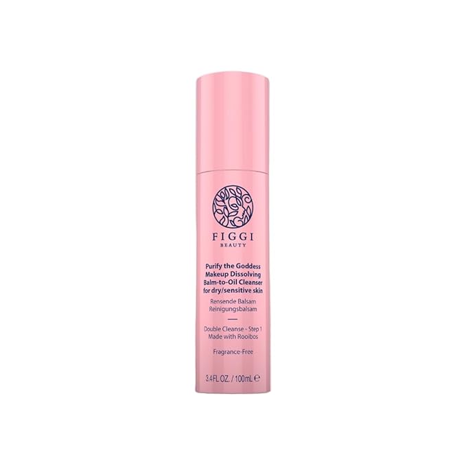 Oil Cleanser 100ml | Purify the Goddess Balm to Oil Cleanser for Face | Ultimate Makeup Remover Oil & Cleansing Balm | Formulated for Anxious & Sensitive Skin | Vegan & Cruelty Free