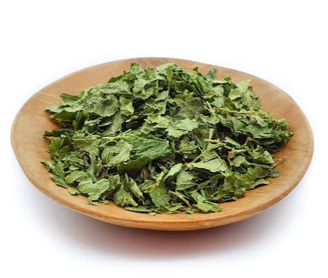 BALM LEMON Organic Herbal Tea Leaves, 8 Vol oz. Pouch, Cut and Sifted, Loose Leaf Herbal tea, Culinary Spice (Lemon Balm)
