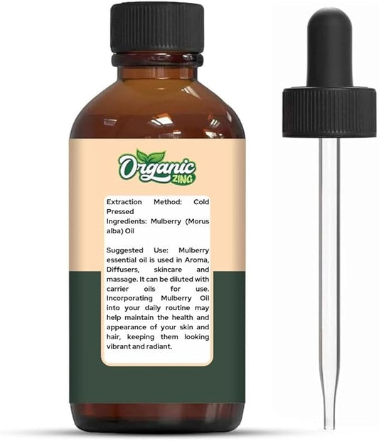 Mulberry (Morus alba) Oil | Pure & Natural Carrier Oil for Aroma, Skincare & Massage - 30ml/1.01fl oz