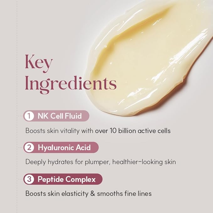 Reborn Cream with NK Cell Technology, Firming & Hydrating Facial Cream, 1.69 fl oz