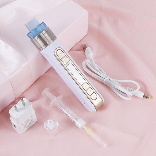 Facial Lifter Beauty Tools Skin Tightening Care Rechargeable Auto Injection Instrument Anti Aging Wrinkle Reducing Home Use