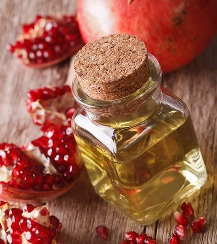 cocojojo Pomegranate Seed Oil Pure Cold Pressed 16 oz Refined Perfect for Skin Hair Nails Cuticles