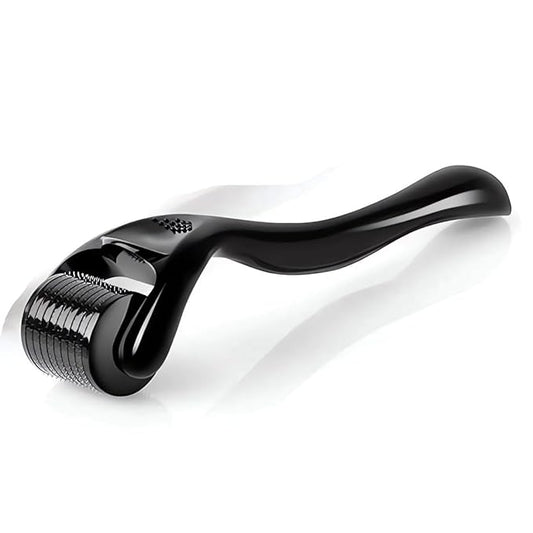 540 Titanium Derma Roller For Face Hair Beard，Scalp Derma Roller ，Beard Microneedle Roller，Personal Use Microneedling Roller Microdermabrasion Cosmetic Beauty Instrument Self-Care Gifts For Men Women