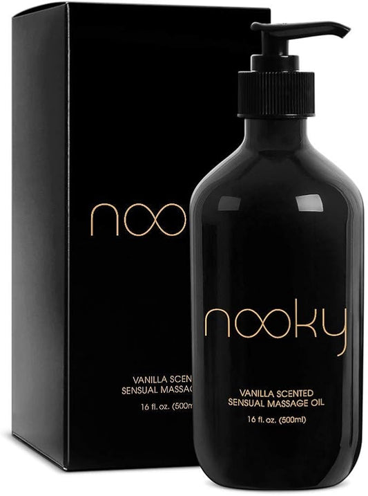Vanilla Massage Oil with Fractionated Coconut Oil.16 Ounce