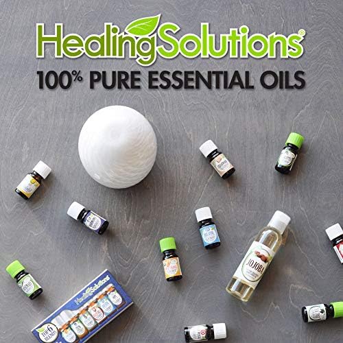 Healing Solutions Oils - 2 oz Ravintsara Essential Oils Organic, Pure, Undiluted Ravintsara Oil for Hair Diffuser Skin - 60ml