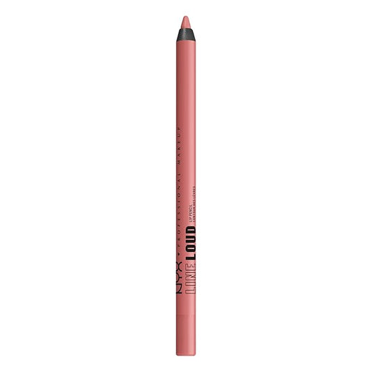NYX PROFESSIONAL MAKEUP Line Loud Lip Liner, Longwear and Pigmented Lip Pencil with Jojoba Oil & Vitamin E - Born To Hustle (Muted Rose)