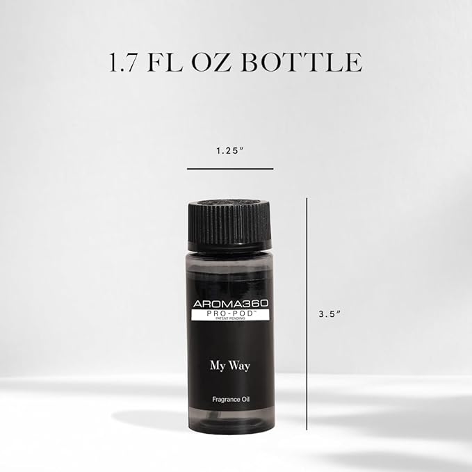 Aroma360 Pro Pod - Fragrance Oil Inspired by 1 Hotel - Scent Includes Leather, Sandalwood & Amber - My Way, 50mL/1.7 fl oz
