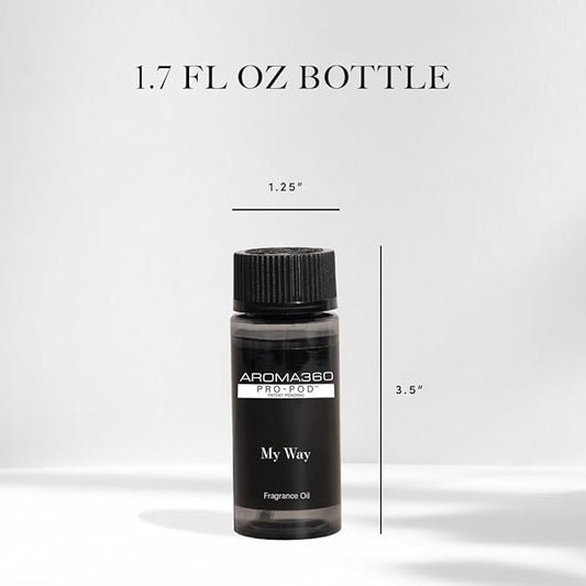 Aroma360 Pro Pod - Fragrance Oil Inspired by 1 Hotel - Scent Includes Leather, Sandalwood & Amber - My Way, 50mL/1.7 fl oz