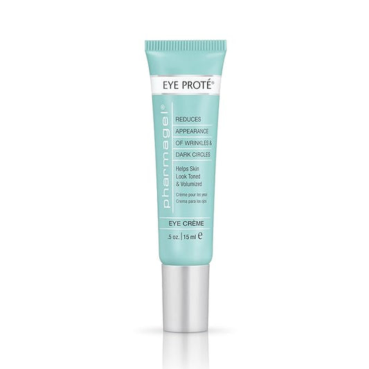 Pharmagel Eye Prote Eye Crème | Anti Wrinkle Moisturizing Eye Cream for Dark Circles and Puffiness | Anti Aging Eye Cream & Under Eye Bags Treatment - 0.5 fl. oz.