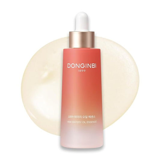 Donginbi Red Ginseng 1899 Watery Oil Essence - Mother's Day Gifts, Fast Absorbance Facial Essence for Skin Glow with Red Ginseng Oil, 1.01 floz / 30ml