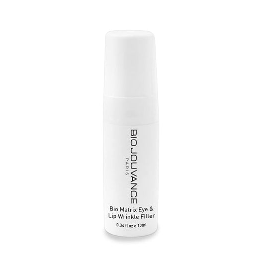 Bio Jouvance - Bio Matrix Eye and Lip Wrinkle Filler 0.34oz / 10ml - Professional Eye & Face Hydrating Cream | Anti Wrinkle Facial Skin Care Treatment | Made in France