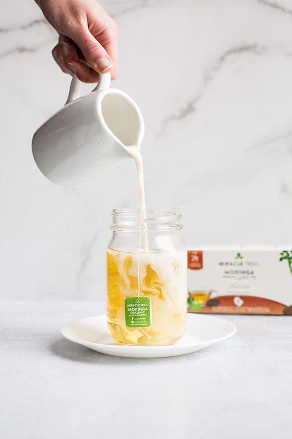Miracle Tree - 3 Count of Organic Moringa Superfood Tea, 25 Individually Sealed Tea Bags, Rooibos (Keto, Detox, Energy/Immunity Booster, Vegan, Gluten-Free, Organic, Non-GMO, Caffeine-Free)
