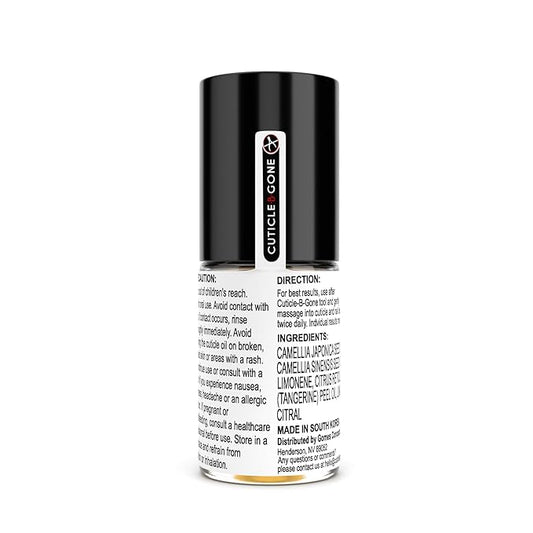 Cuticle Oil for Nails, Hydrating Cuticle Oil, Softens Dry Cuticles, Moisturizes Nail Beds, Conditions Skin, Smooths Rough Edges, Supports Nail Care, Mandarine, 0.27 Fl Oz