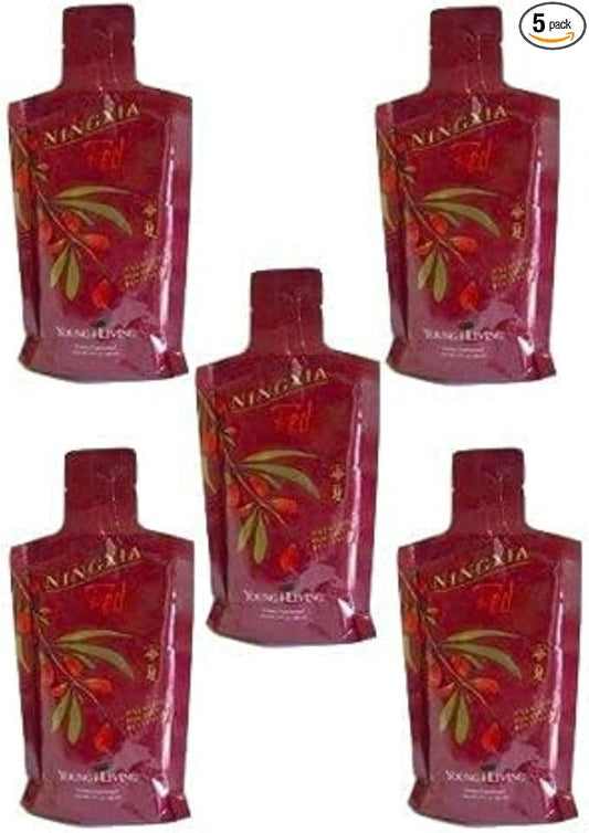 Young Living Ningxia Red 2 Oz. Packs - 5 Pack