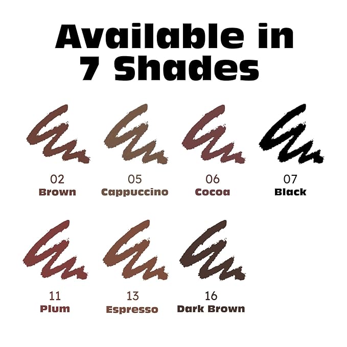 Ruby Kisses Auto Lip Liner Pencil (Black 3 Pack), Long Lasting & Non-Fading, Smooth Application, Non-Feathering with Rich Pigmented Color, No Sharpener Needed, Ideal for Full Lips Look
