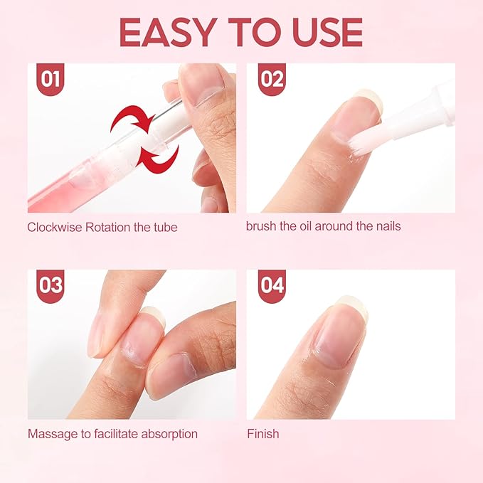 Peacecolor Cuticle Oil Pen Acrylic Nail Kit