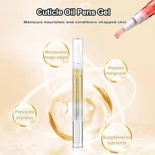 Natural Nail Growth Oil,Nail Growth Oil Pen,Cuticle Oil, Natural Growth Serum For Nails Moisturize -For Growth And Strength, Nail Strengthener For Damaged Nails (Watermelon oil, 0.18 / Fl Oz)