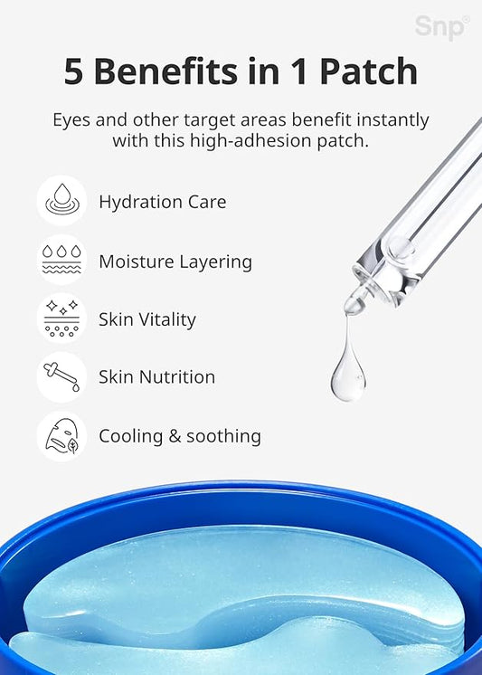 SNP [K Beauty Bird's Nest Aqua Eye Patch & Peptaronic Sheet Mask