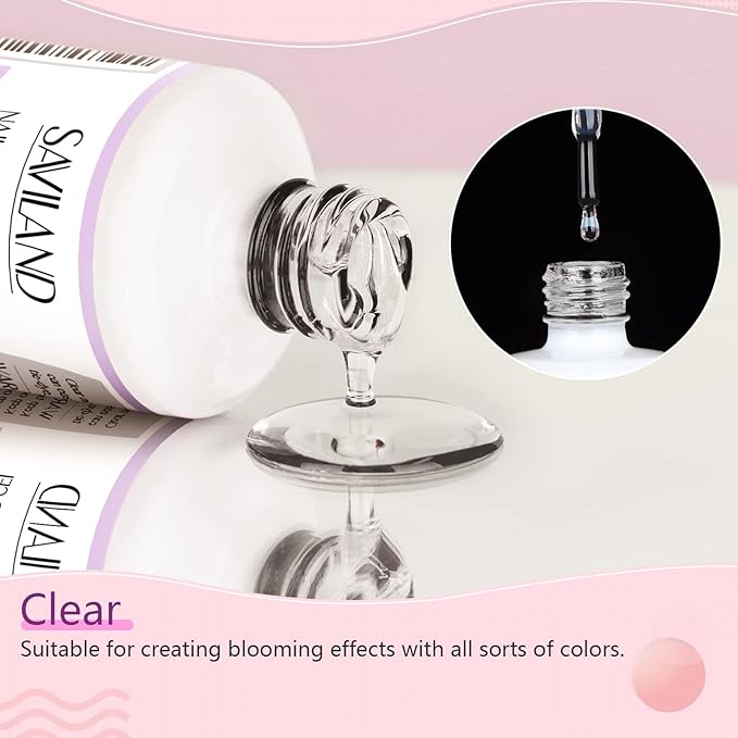Saviland Blooming Gel and Cuticle Oil Vitamin E