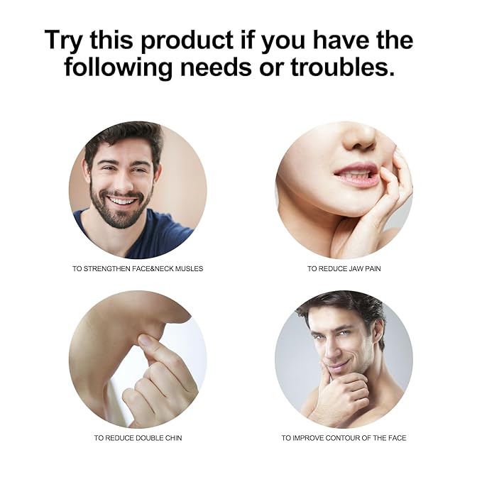 Jaw Exerciser - Jawline Exerciser for Men and Women, Facial Exerciser