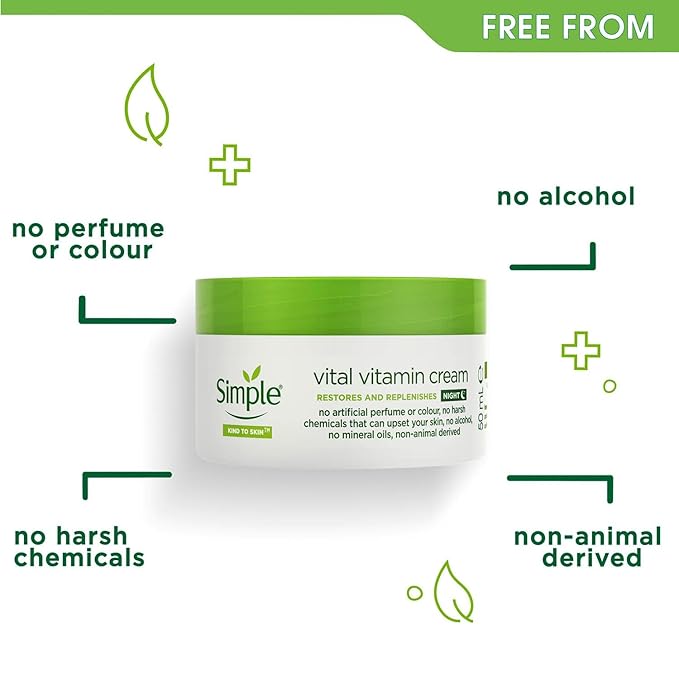 Simple Kind to Skin Vital Vitamin Night Cream (50ml)