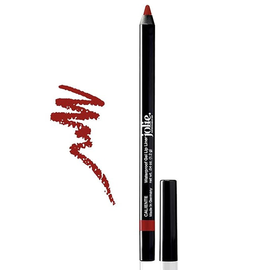 Jolie Glide-On Lip Pencil Long-Lasting, Waterproof Gel Lip Liner (Caliente)