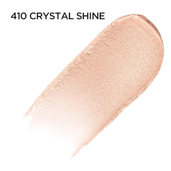 L'Oreal Paris Brilliant Eyes Shimmer Liquid Eye Shadow, Longwearing Lasting Shimmer, Crease Resistant, Flake-Proof, Precision Applicator, Quick Dry, Non-Greasy, Crystal Shine, 0.1 oz.
