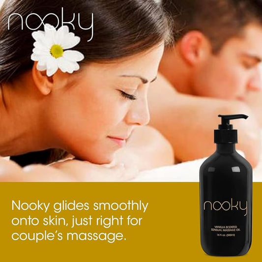 Vanilla Massage Oil with Fractionated Coconut Oil.16 Ounce