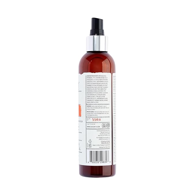 CURLSMITH - Effortless Waves Styling Spray, Lightweight and Moisturising, Reduce Frizz, Natural Look, For Wavy and Curly Hair, Vegan (8oz)