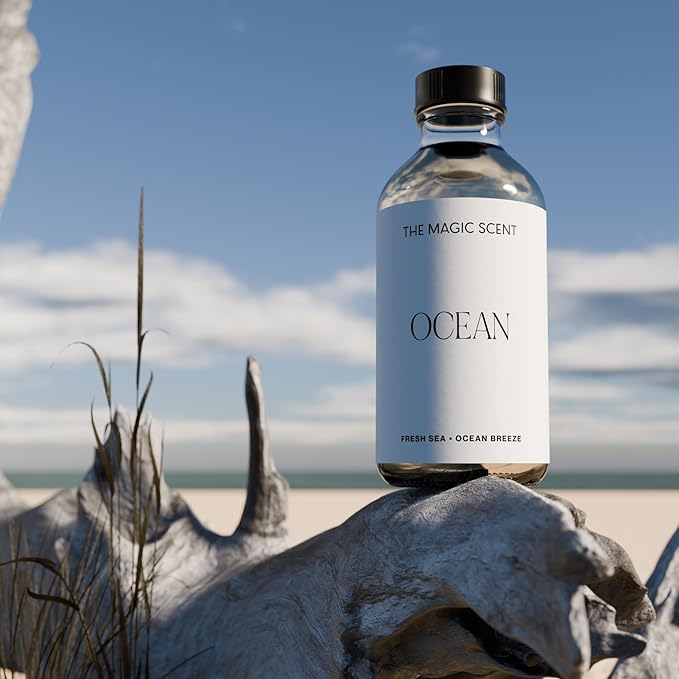 Ocean Oils for Diffuser - HVAC, Cold-Air, & Ultrasonic Diffuser Oil Inspired by Bali - Essential Oils for Diffusers Aromatherapy - 8.5 fl oz, 250 mL